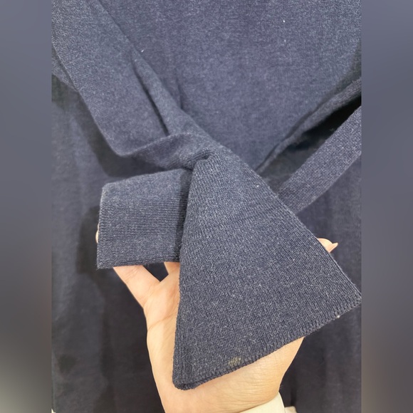 Eileen Fisher XXS Women’s Organic Cotton Sweater Deep Blue - Picture 6 of 8